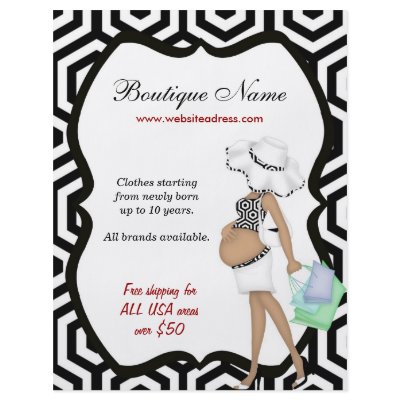 Boutique online flyer by graphicdesign