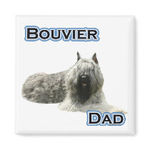 Bouvier Dad 4 - Magnet