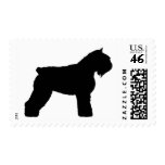 Bouvier des Flandres Dog (in black) Stamp