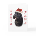 Bouvier des Flandres Santa Paws cards