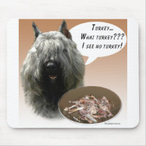 Bouvier des Flandres Turkey mousepads