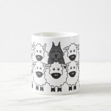 Bouvier in the Sheep Mugs