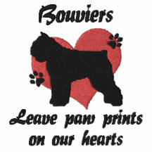 Bouviers Leave Paw Prints