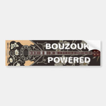Bouzouki accionó etiqueta de parachoque