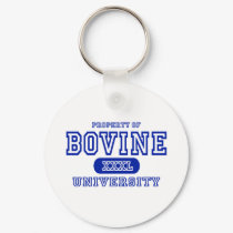 Bovine University keychains by universityshirts Bovine University keychains