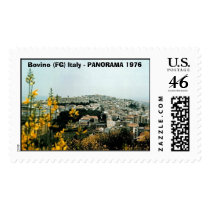 Bovino 1976 01 , Bovino (FG) Italy - PANORAMA 1976 postage