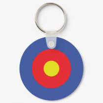 bow and arrow target - aim keychains by Tomaniac bow and arrow target - aim keychains