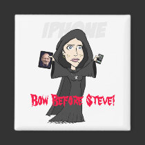 Bow Before Steve! magnets