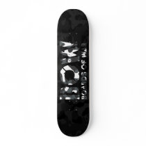 BOW Boards Of War Black and White Camo Logo Deck skateboards by BoardsOfWar BOW Boards Of War Black and White Camo Logo Deck skateboards