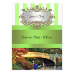 Bow Bridge, Central Park NYC 2 Save the Date Post Cards