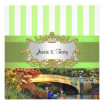 Bow Bridge, Central Park NYC Wedding Invitation