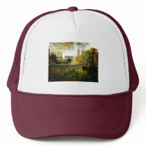 Bow Bridge in Autumn, Central Park, New York City Hat
