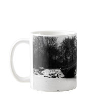 Bow Bridge Winter Central Park NYC mugs by toyhouse Bow Bridge Winter Central Park NYC mugs