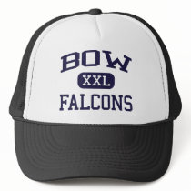 Bow - Falcons - High School - Bow New Hampshire hats
