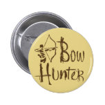 Bow Hunter Pinback Button
