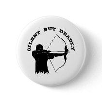 Bow Hunting Archery Silent But Deadly Buttons