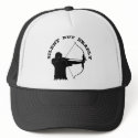 Bow Hunting Archery Silent But Deadly hats