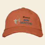Bow Hunting, State by State embroidered hats