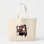 Bow Monkey Canvas Bags