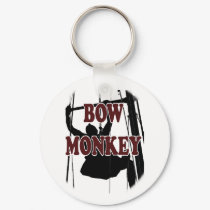 Bow Monkey keychains by CptMikey Bow Monkey keychains