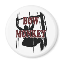 Bow Monkey magnets