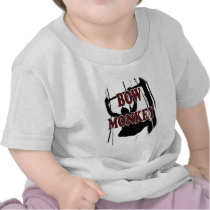 Bow Monkey T-shirts