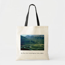 Bow River, Trans Canada Highway, Exshaw, Alberta, Tote Bags