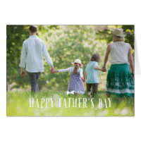 Bow Tie Father's Day Greeting Card - White