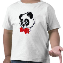 Bow Tie Panda t-shirts