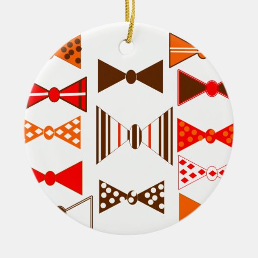 bow ties retro christmas ornament zazzle bow ties retro christmas ornament zazzle