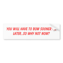 bow to god sticker bumper stickers by emma9082005 bow to god sticker bumper stickers