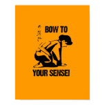 BOW TO YOUR SENSEI posters