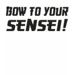 Bow to Your Sensei!
