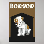 Bow Wow Cute little injured puppy poster posters