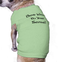 Bow Wow Sensei pet clothing