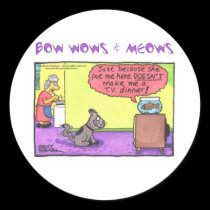 BOW WOWS & MEOWS - Just because she.. stickers