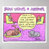 BOW WOWS & MEOWS - Once in a while... Poster