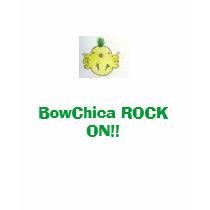 BowChica ROCK ON!! t-shirts
