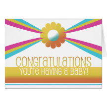 BowColours Baby Card