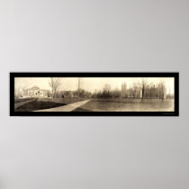 Bowdoin Panoramic Photo 1910 Print