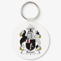 Bower Family Crest keychains