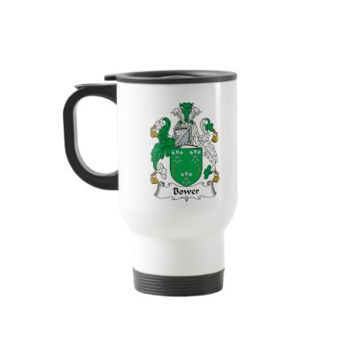Bower Family Crest Coffee Mug by coatsofarms