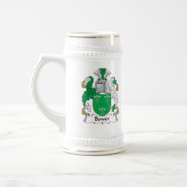 Bower Family Crest mugs