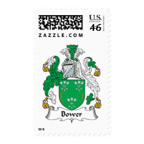 Bower Family Crest postage