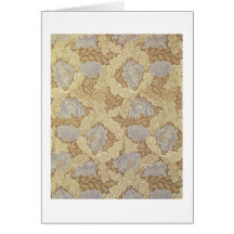 'Bower' wallpaper design Greeting Cards