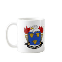 Bowers Family Crest mugs