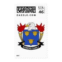 Bowers Family Crest postage