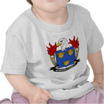 Bowers Family Crest t-shirts