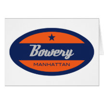 Bowery Greeting Cards