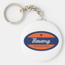 Bowery Key Chain